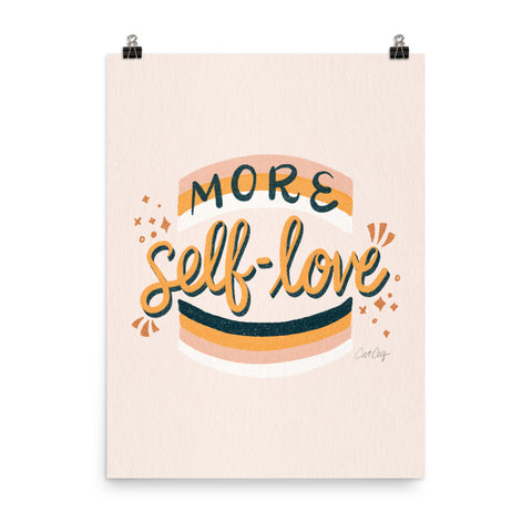 More Self Love - Teal Blush