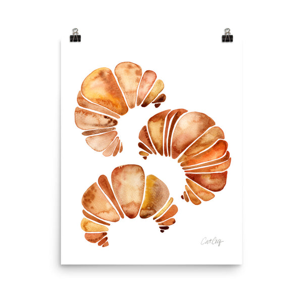 Croissant Collection – Art Print