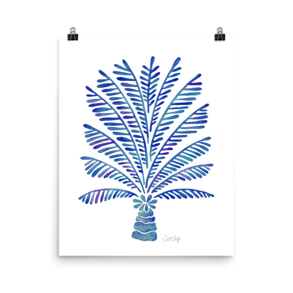 Palm Tree - Navy