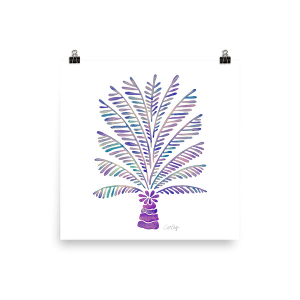 Palm Tree - Purple