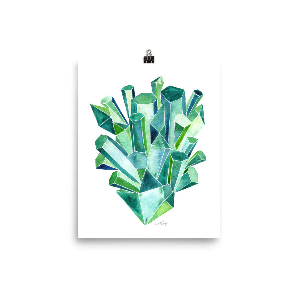 Emeralds • Art Print