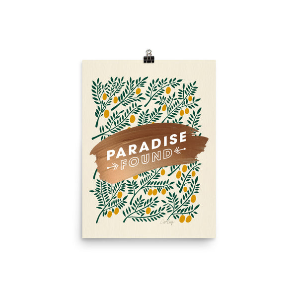Paradise Found - Yellow