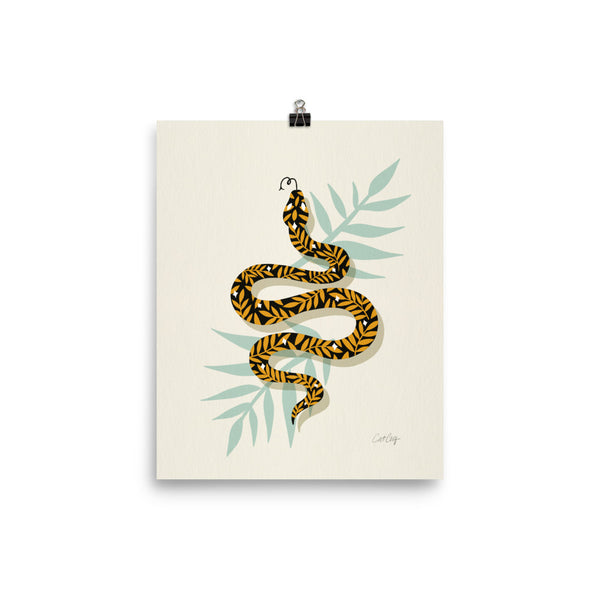 Tropical Serpent - Yellow and Black
